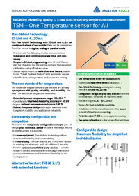 Thumbnail of document Manual - TSMA/TSBA Temperature Sensors